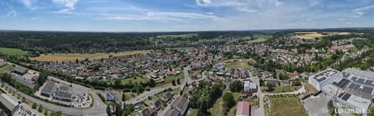 Sigmaringendorf im 180-Grad-Bild